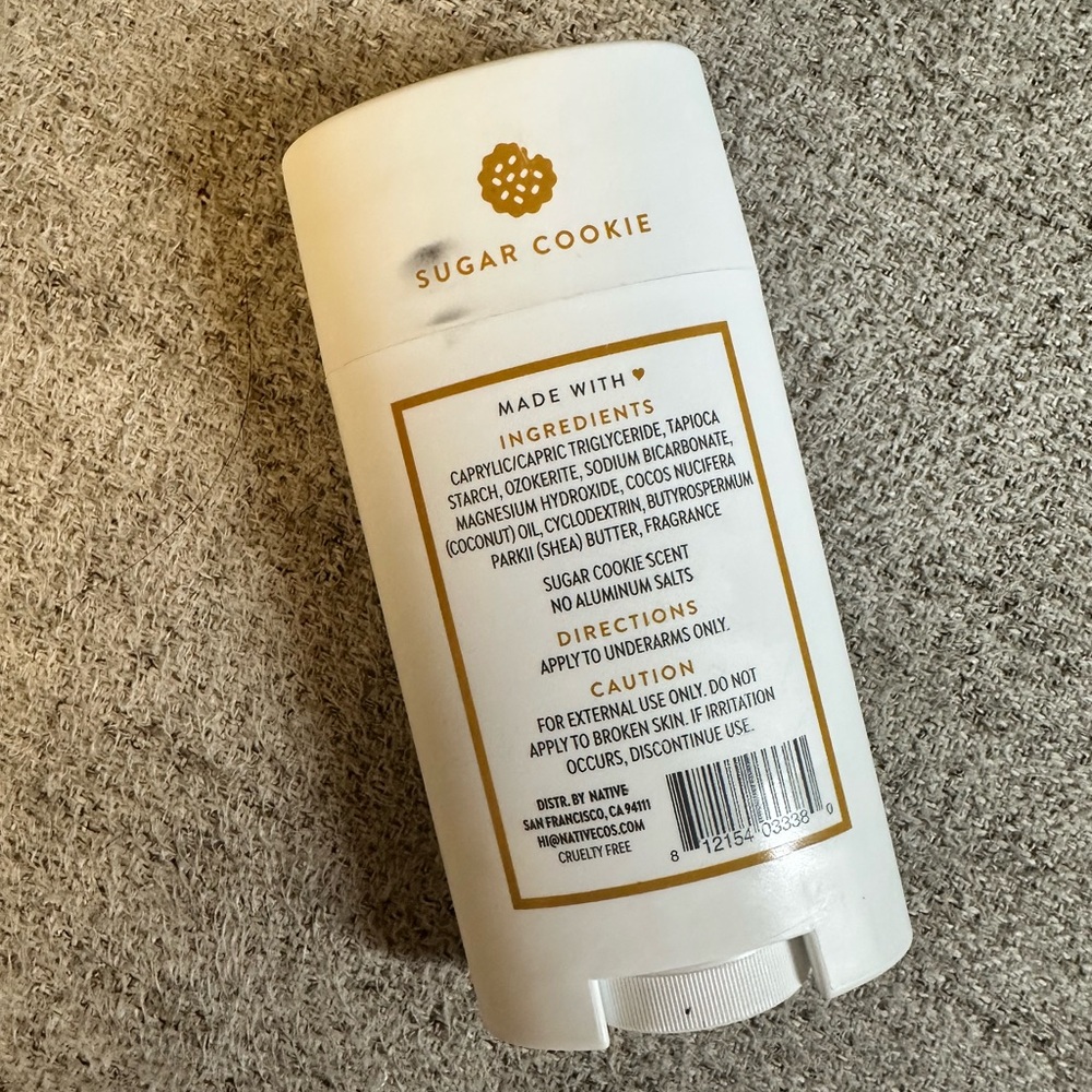 Native Sugar Cookie Deodorant - Cream - Picture 2 of 3